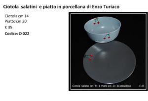 ET A ciotola e piattino